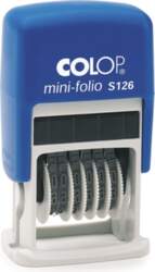Zīmogs COLOP MINI Folio numerators S126