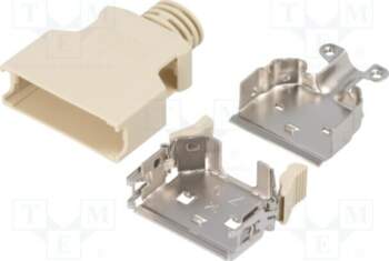 3M Plug case; PIN: 26; shielded