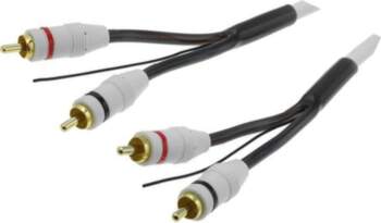 4CARMEDIA Cable; RCA plug x2,control