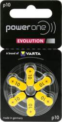 6 x Power One Evolution Varta