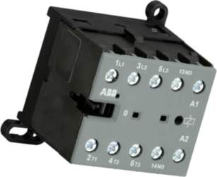 ABB Contactor: 3-pole; NO x3; Auxiliary