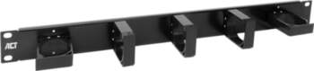 ACT MAN. PANEL 1U 5R PLASTIC