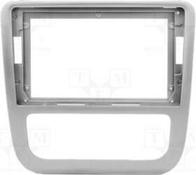 ACV Radio frame; VW; silver; 9"