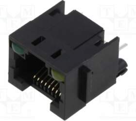 ADAM TECH Connector: RJ45; socket; PIN: