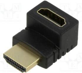 Adapter; HDMI socket,HDMI plug 90°