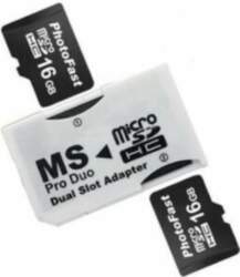 Adapteris micro SD uz MS ProDuo