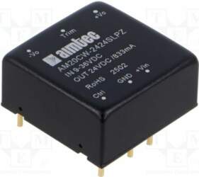 AIMTEC Converter: DC/DC; 20W; Uin: 9÷36VDC