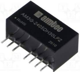 AIMTEC Converter: DC/DC; 3W; Uin: 18÷36VDC