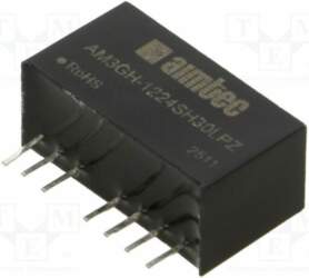 AIMTEC Converter: DC/DC; 3W; Uin: 4