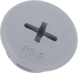 ALPHA WIRE Stopper; PG9; polyamide; dark