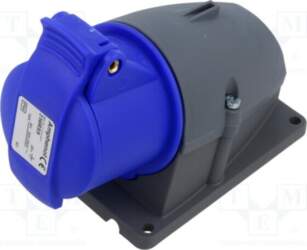 AMPHENOL Connector: AC supply 3-phase; socket