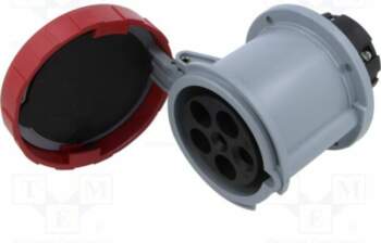 AMPHENOL Connector: AC supply 3-phase; socket