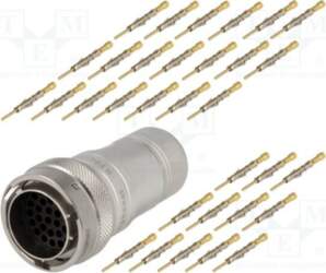 AMPHENOL Connector: circular; plug; for cable