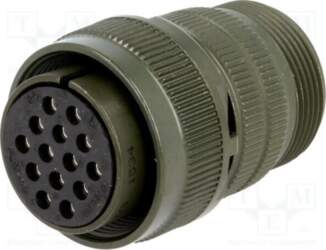 AMPHENOL Connector: circular; plug; for cable