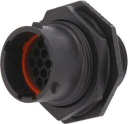 AMPHENOL Connector: circular; socket; for panel