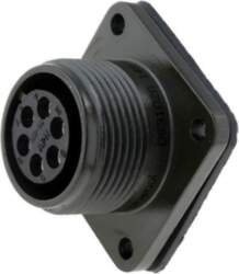 AMPHENOL Connector: circular; socket; PIN: 6