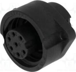 AMPHENOL Connector: circular; socket; PIN: 7