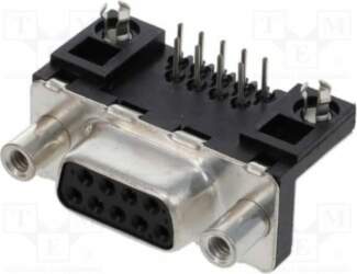 AMPHENOL Connector: D-Sub; PIN: 9; socket