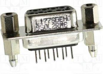 AMPHENOL Connector: D-Sub; PIN: 9; socket