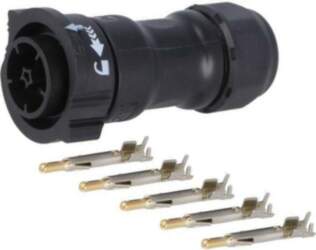 AMPHENOL LTW Connector: circular; plug; for