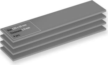 ARCTIC TP-4 Termisk pad 4-pack Grå