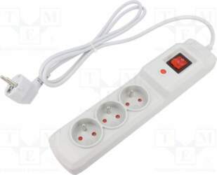 ARMAC Plug socket strip: protective; Sockets: