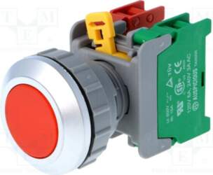 AUSPICIOUS Switch: push-button; 30mm; Stabl.pos: