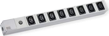 Bachmann 19" socket strip, 8x C13
