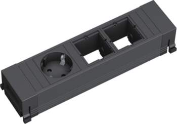 Bachmann POWER FRAME 1xCEE7/3 2xCM, Plastic