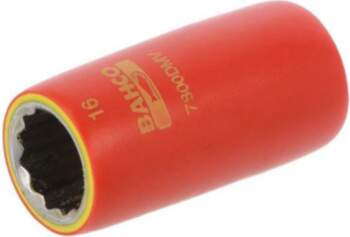 BAHCO Socket: 12-angles; insulated,socket spanner