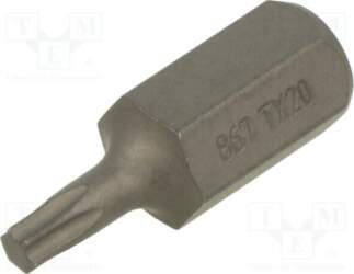 BETA Screwdriver bit; Torx®; TX20; Socket