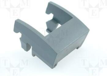 Bezel without window; grey; plastic |