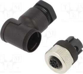 BINDER Connector: M12; plug; PIN: 4