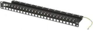 BLACKBOX CAT6A BLANK PATCH PANEL, 24-PORT