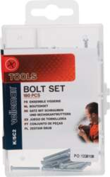 BOLT SET 180PCS (PHILIPS SCREWS &