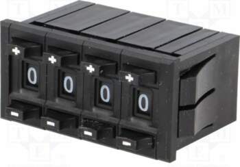 BOURNS Potentiometer: decade; 10kΩ; multiturn; 2W