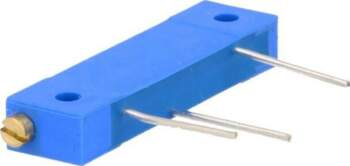 BOURNS Potentiometer: mounting; 100kΩ; multiturn; 1W