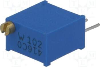 BOURNS Potentiometer: mounting; 1kΩ; multiturn; 500mW