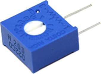 BOURNS Potentiometer: mounting; 1MΩ; single turn