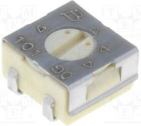 BOURNS Potentiometer: mounting; 500Ω; single turn