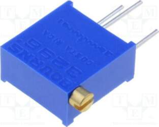 BOURNS Potentiometer: mounting; 500kΩ; multiturn; 500mW