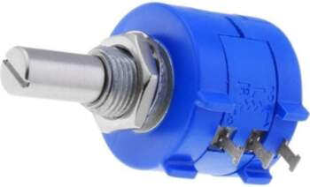 BOURNS Potentiometer: shaft; 5kΩ; multiturn; 2W