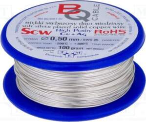 BQ CABLE Silver plated copper wires