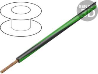 BQ CABLE Wire; H05V-K,LgY; stranded