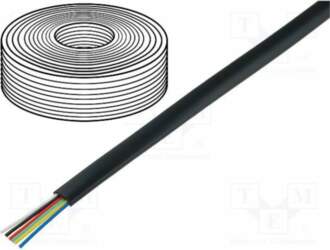 BQ CABLE Wire: telecommunication cable; 6x28AWG