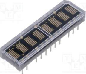 BROADCOM (AVAGO) Display: LED; alphanumeric; 3