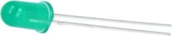 BROADCOM (AVAGO) LED; green; 5mm; 4