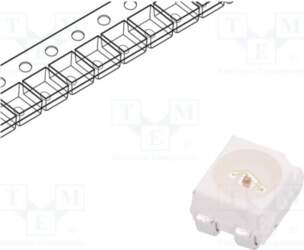 BROADCOM (AVAGO) LED; red; SMD; PLCC4