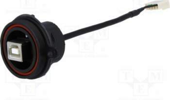 BULGIN Cable; USB Buccaneer; 5pin socket