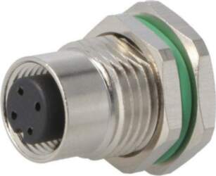 BULGIN Connector: M12; socket; PIN: 3